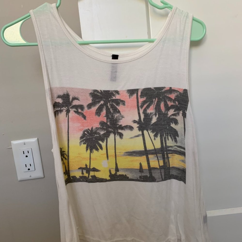 Cotton tank top